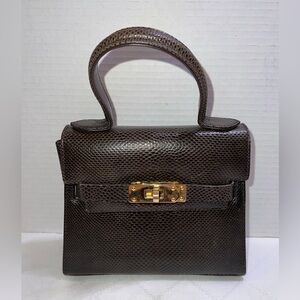 🔥🔥🔥 Finesse La Model Kelly Mini Lizard Handbag